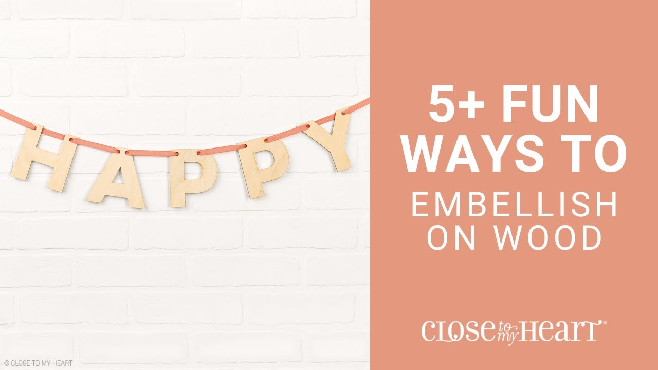 5+ Ways to Decorate Your Wooden Letters