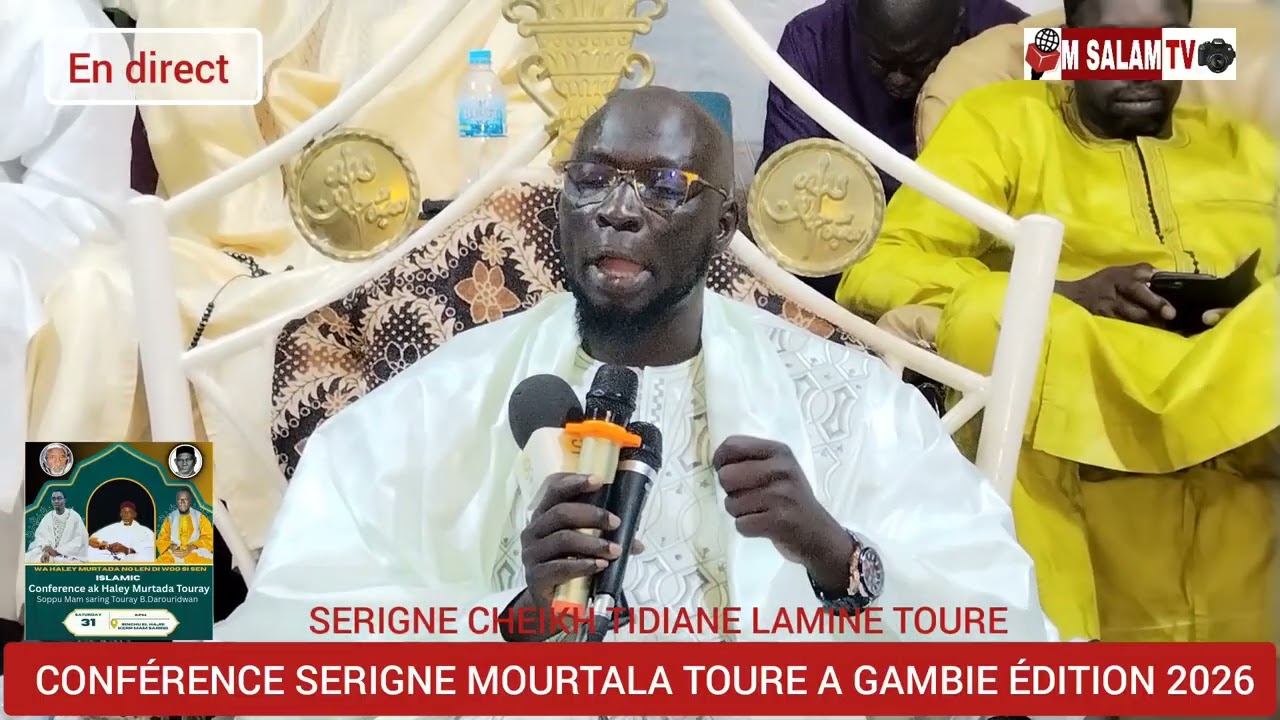 CONFÉRENCE SERIGNE MOURTALA TOURE A GAMBIE ÉDITION 2026