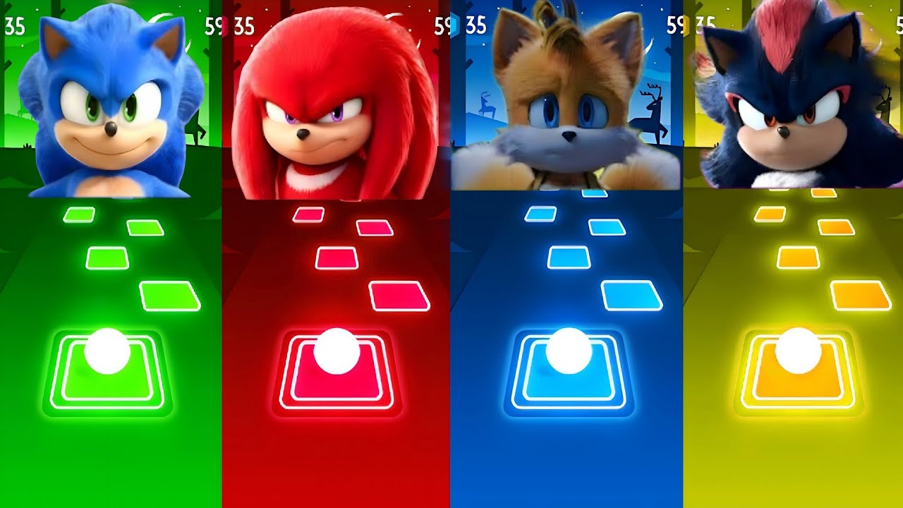 🔴 Sonic SUPER 😱 OTHER HEDGEHOG 3 Tiles Hop 🎯 Cedm rush 🟢 #94