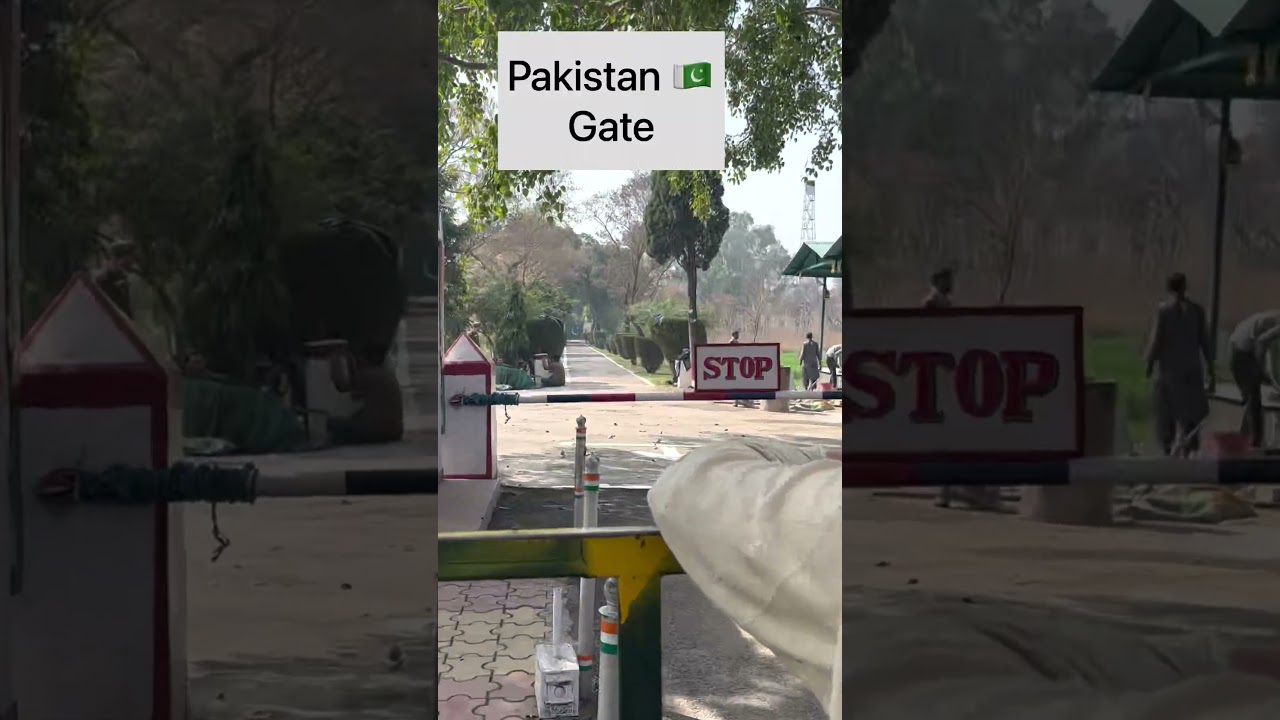 India 🇮🇳 Pakistan 🇵🇰  International Border  😮😮😮 #zeroline #pok #shorts #youtubeshorts 🔥