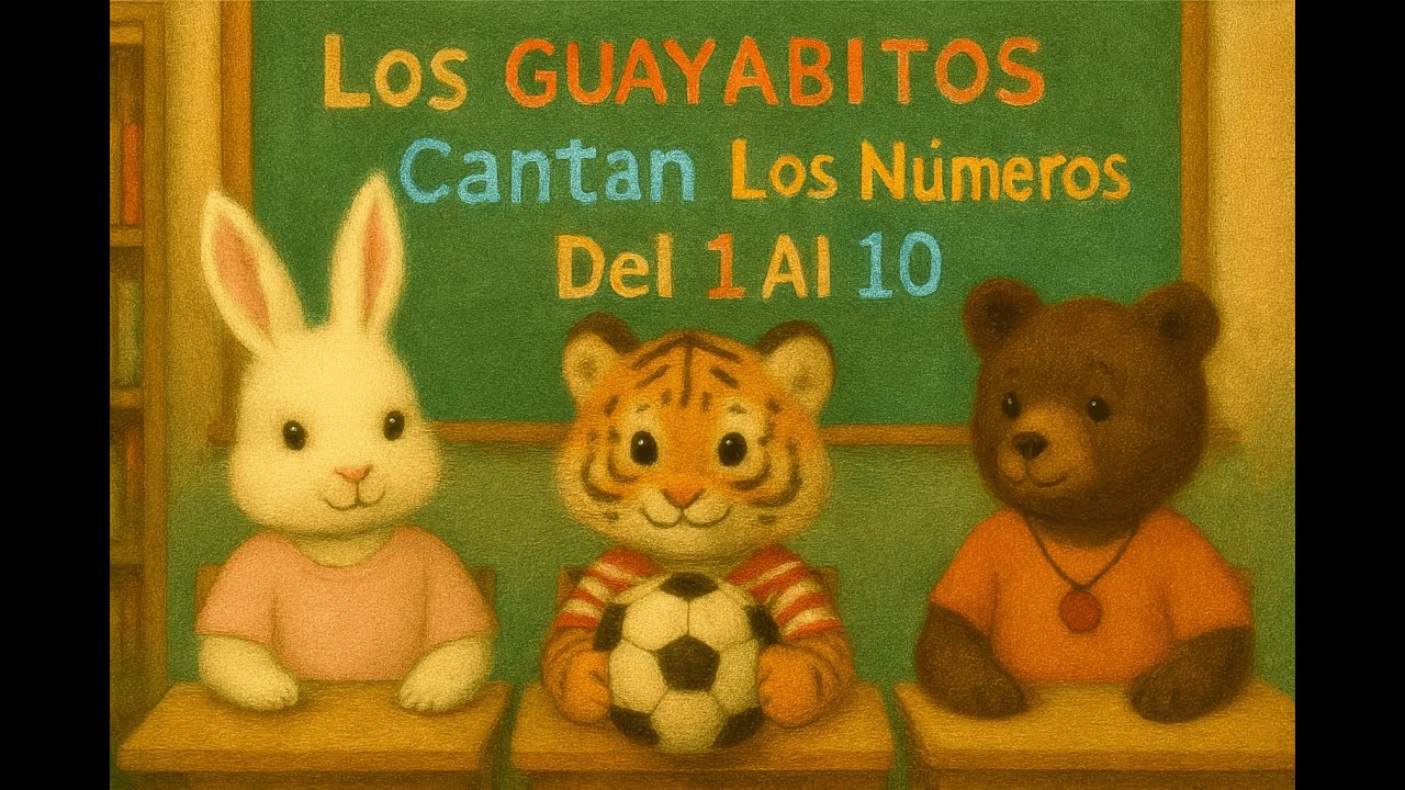 Aprendamos Los Números Del 1 Al 10