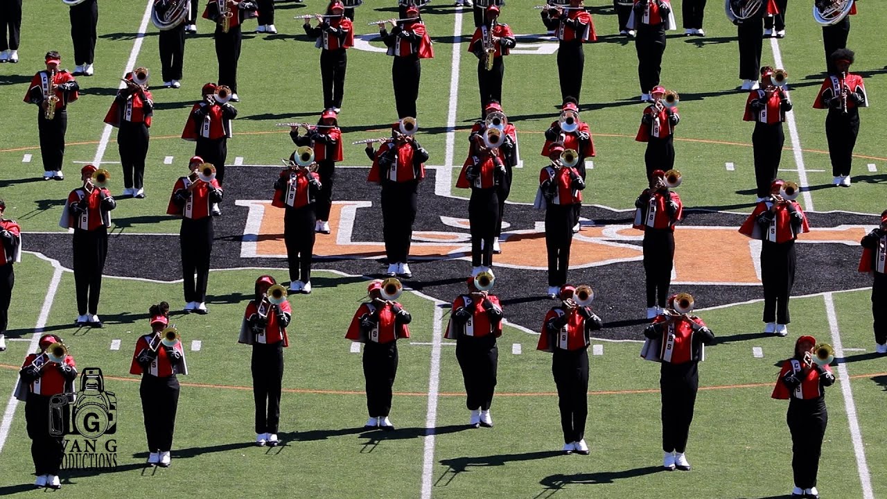 Cedar Hill High School Longhorn Red Army Band Field Show at 2022 Lancaster High School BOTB