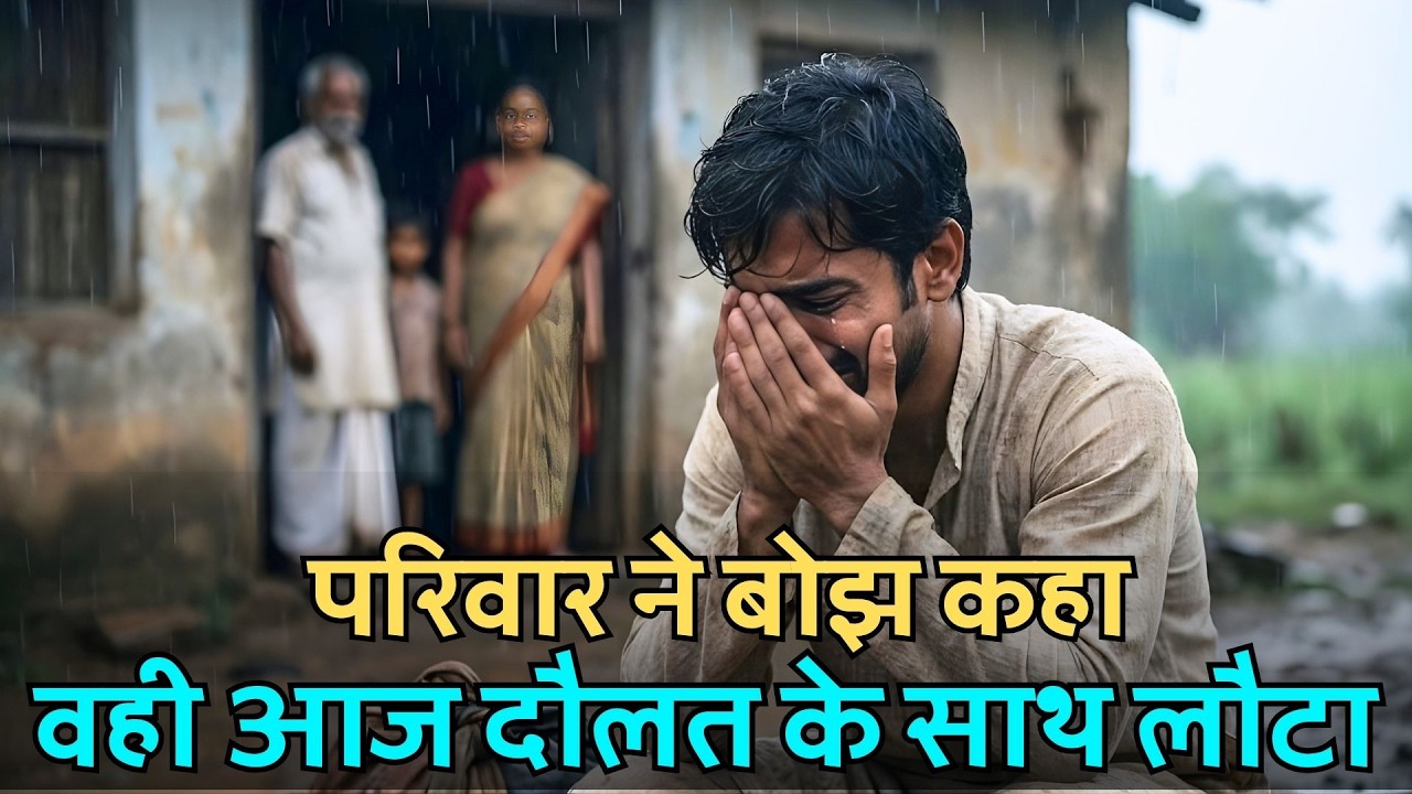 परिवार ने बोझ समझकर ठुकराया—अमीर बनकर लौटा तो सबको अपनी गलती समझ आई!
