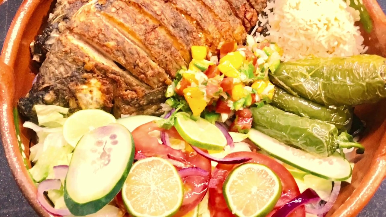 MOJARRA FRITA AL MOJO DE AJO (TILAPIA) DELICIOSAS