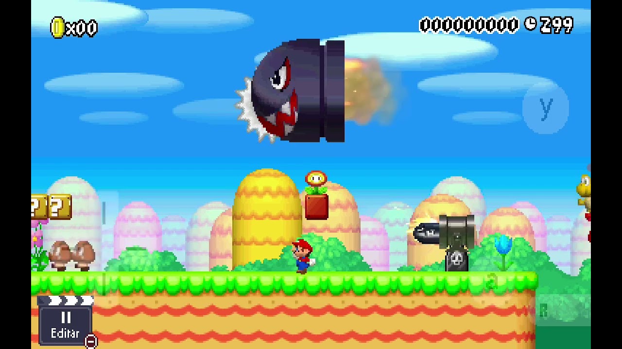 Mod de New super mario ds en smmwe