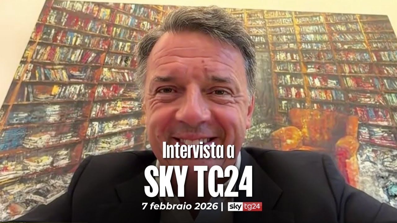 Matteo Renzi ospite a SKY TG24 | 7/02/2026
