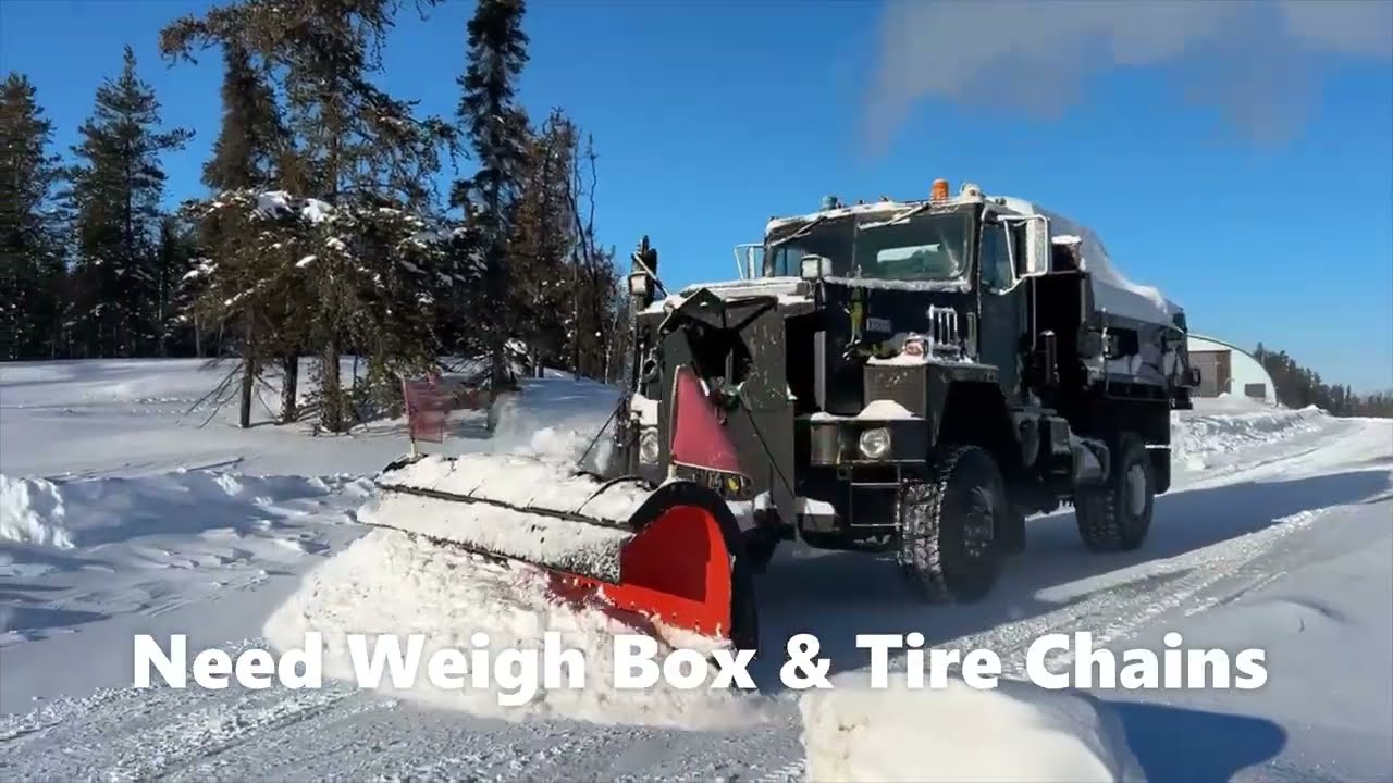 Thor the Plow Truck Wing Action Jan 18 2026