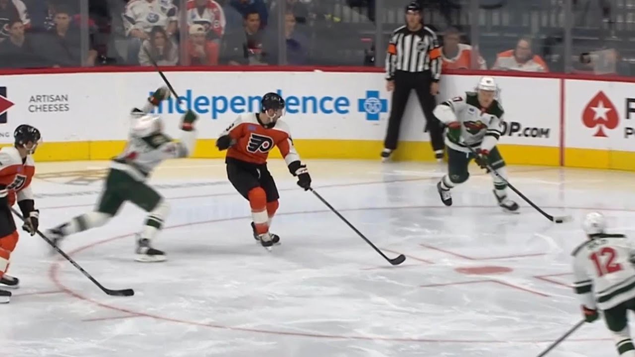 Garnet Hathaway With A Dirty Elbow Against Joel Eriksson Ek