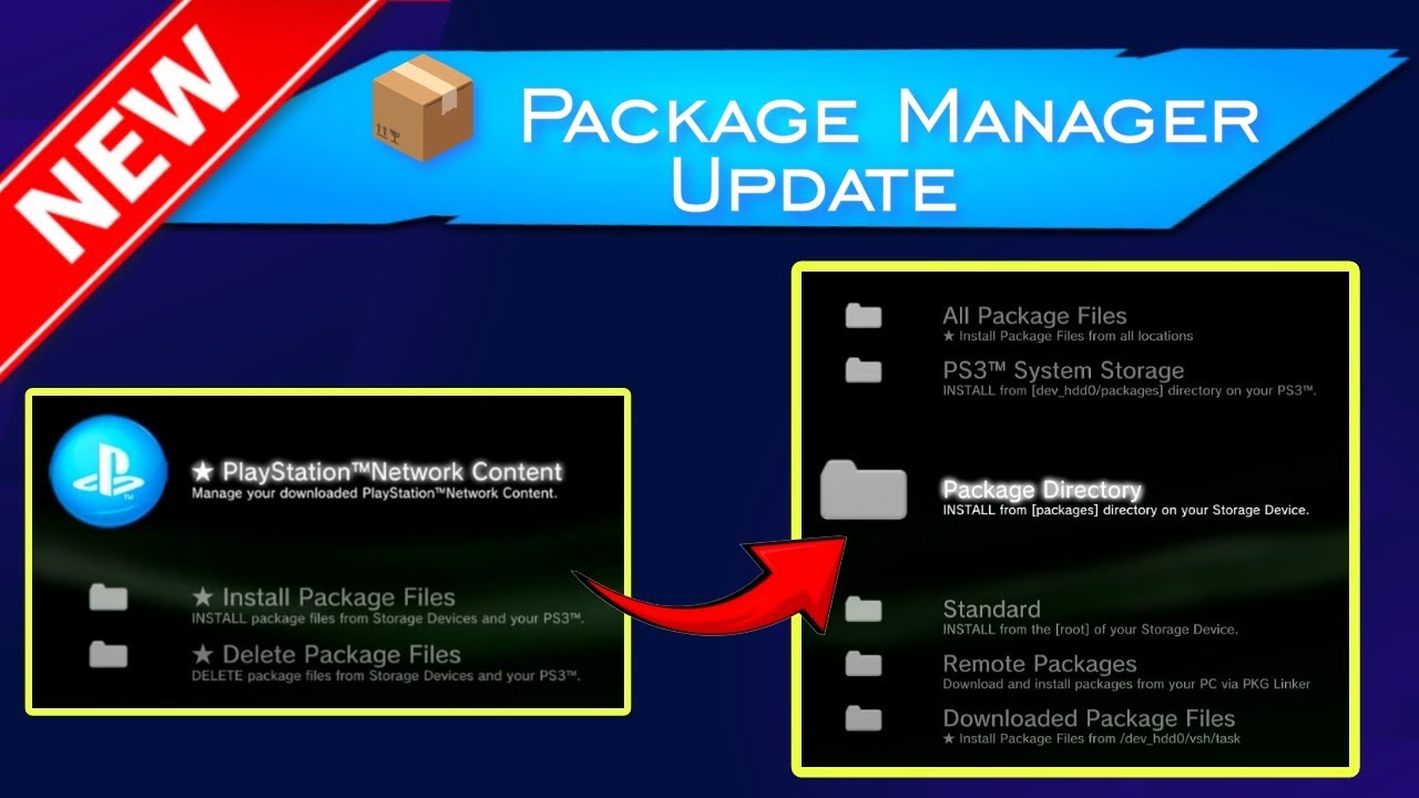How to Update Your PS3 Package Manager MOD in 2024#ps3