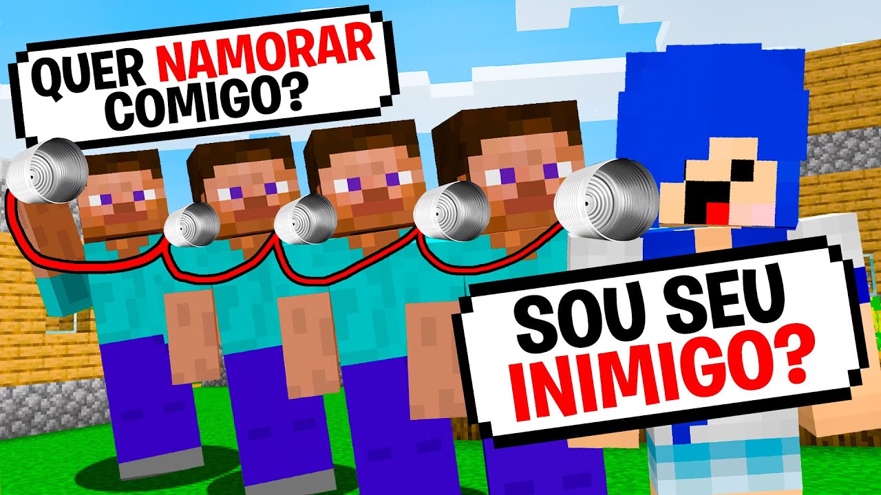 Telefone sem Fio com 1000 F&atilde;s... deu errado... (MINECRAFT)
