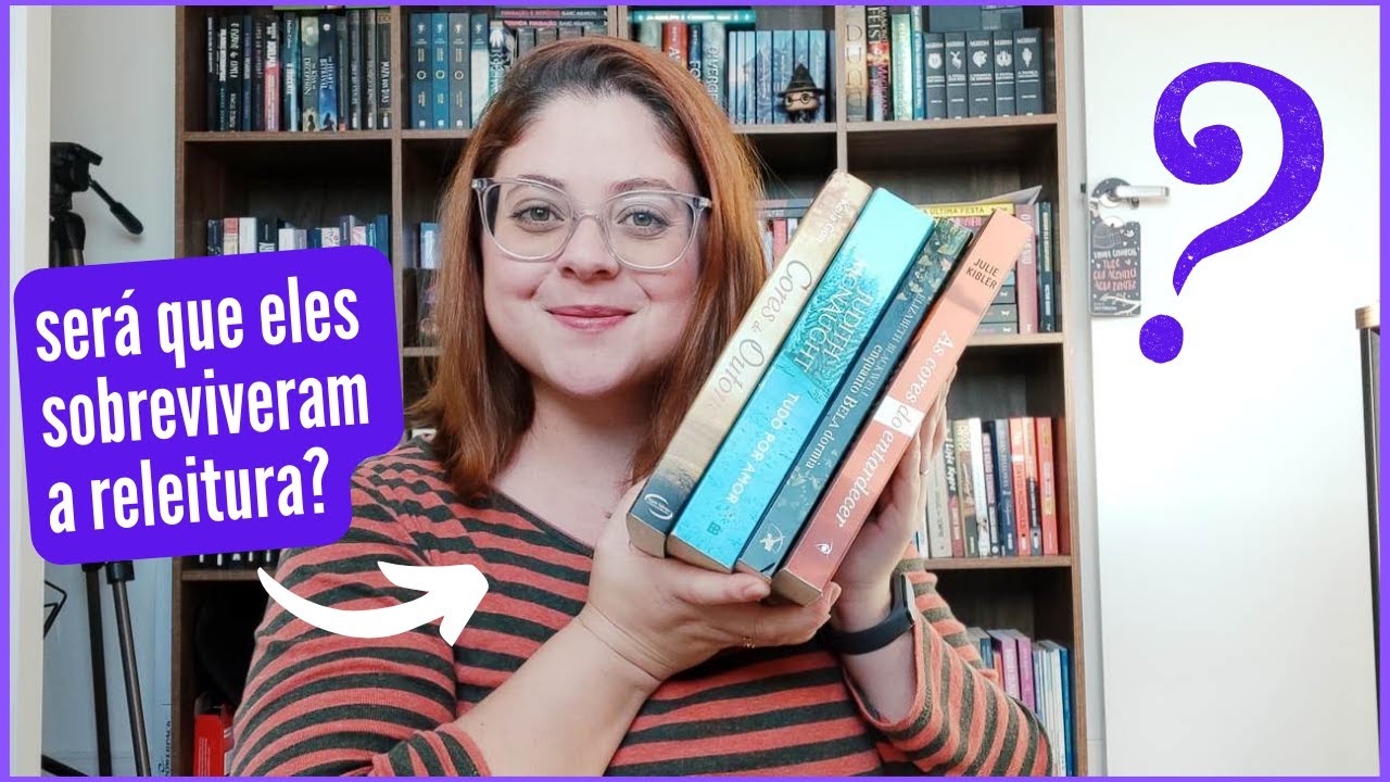 Relendo s&oacute; favoritos | vlog de leitura