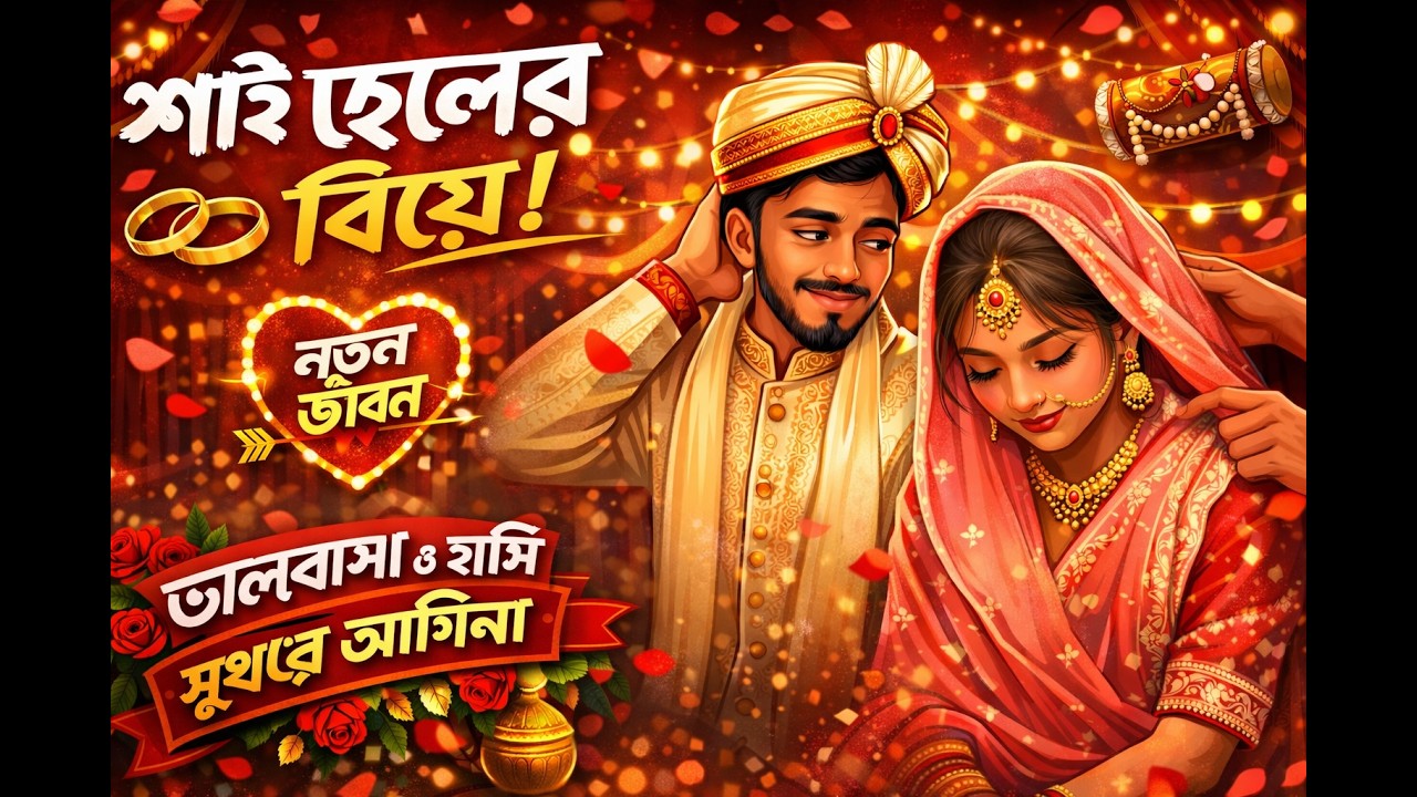 লাজুক ছেলের বিয়ে BANGLA NEW FUNNY DRAMA .FUN WITH RONI OFFICIAL