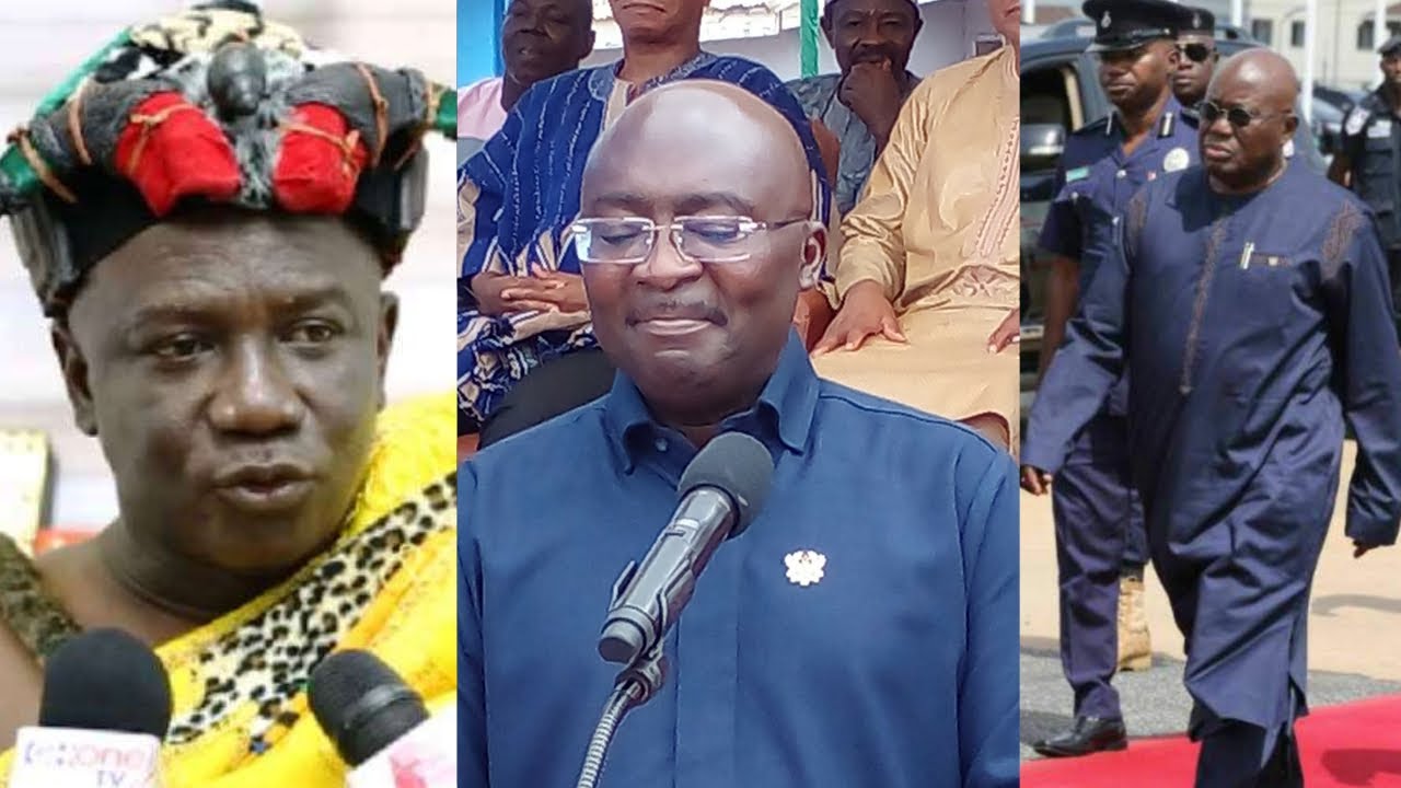 Nana Obodade AKA SANKWAS, the krontihene of AkyemAsuom is back with more fire 🔥on Dr. Bawumia 🤣