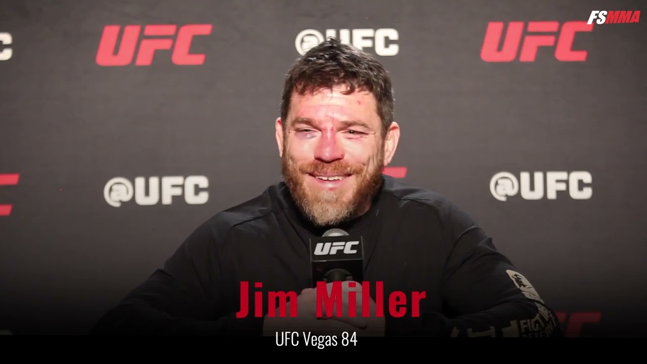 Jim Miller full UFC Vegas 84 post-fight interview