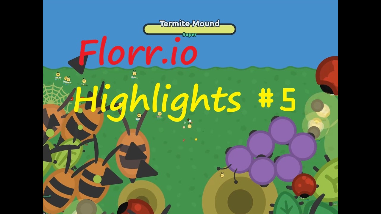 《Florr.io》Super Killing Montage #5
