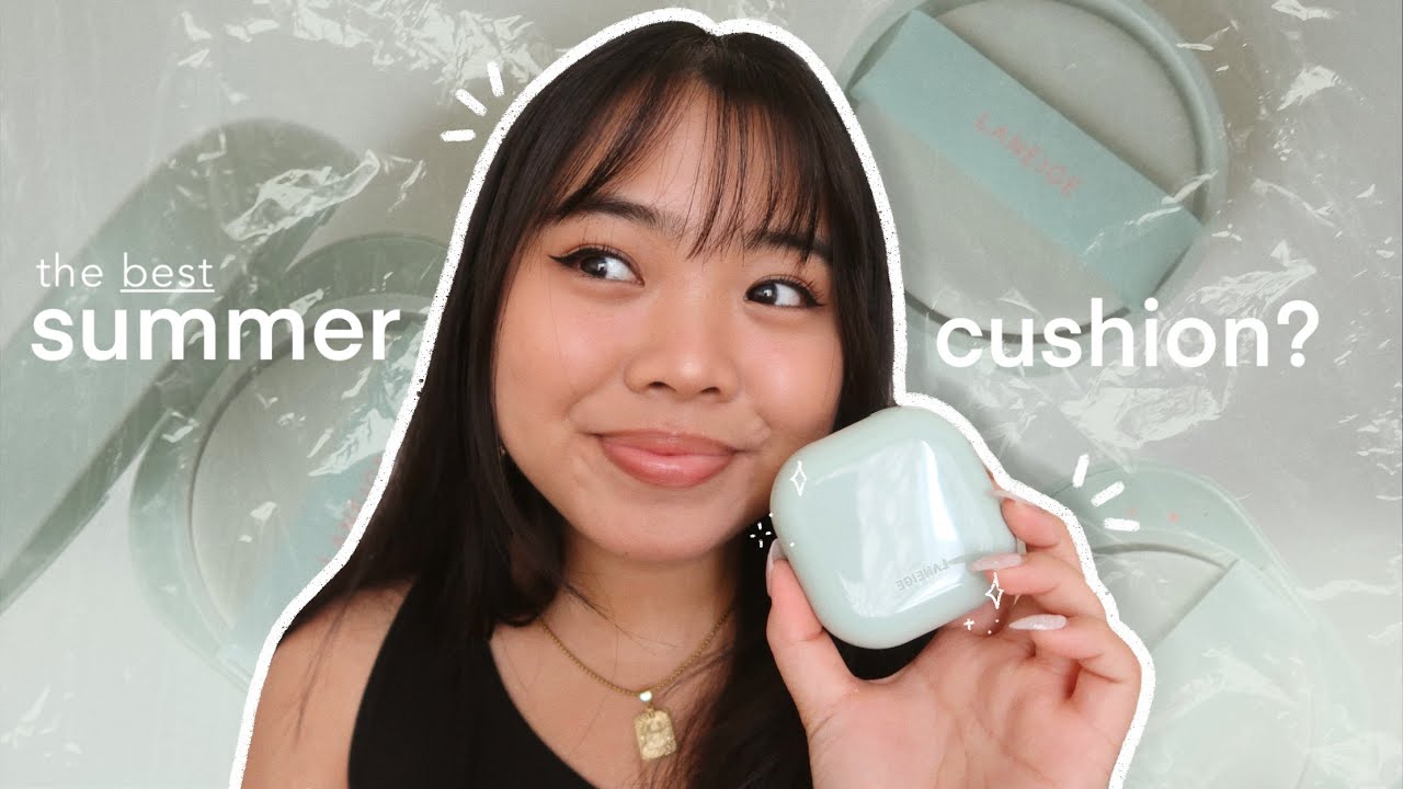 trying the best summer cushion?? | laneige cushion matte first impressions + review 🌱