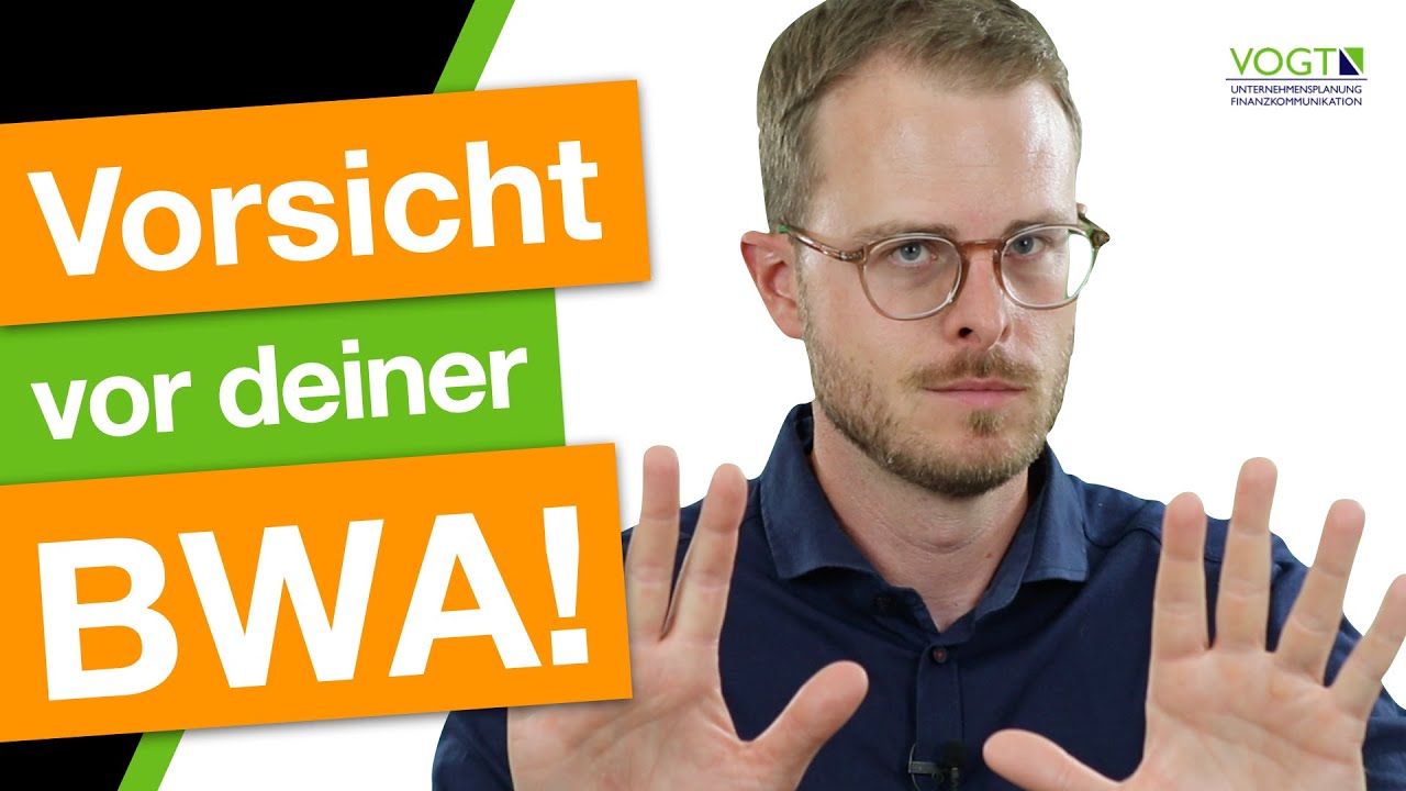 Diese Fehler ruinieren deine BWA!