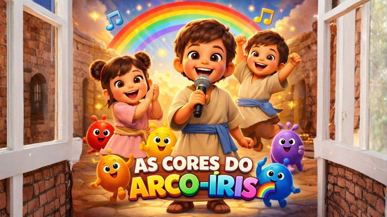 MÚSICA INFANTIL | As Cores do Arco Íris