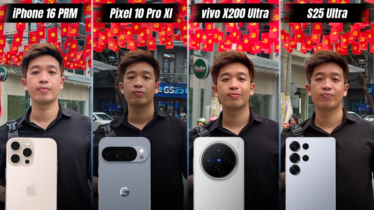 Pixel 10 Pro XL vs. X200 Ultra, 16 Pro Max & S25 Ultra - Không dễ để lấy lại ánh hào quang!