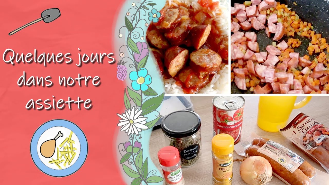 [Quelques jours dans notre assiette] Je goute de nouveaux plats 🥗