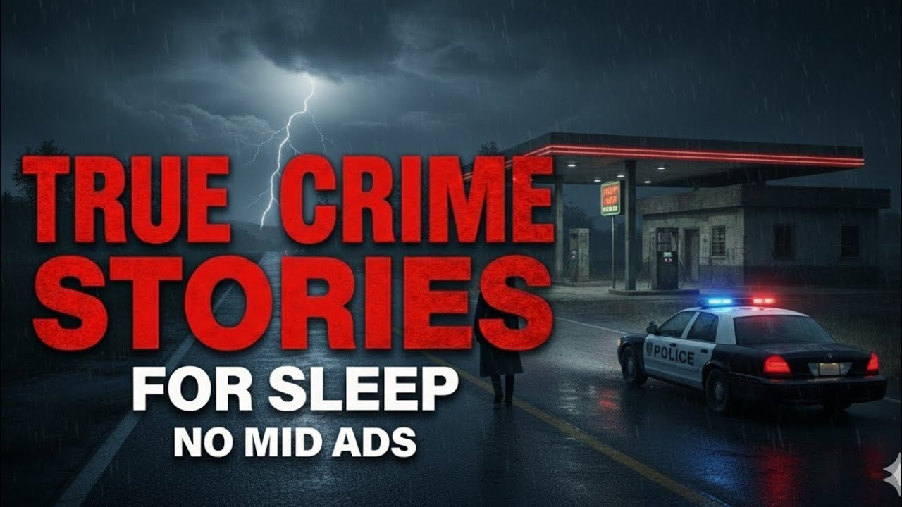 Disturbing True Crime and Stories For Sleep With Rain Sound |🛑NO MID ADS|Black Screen|vol-26