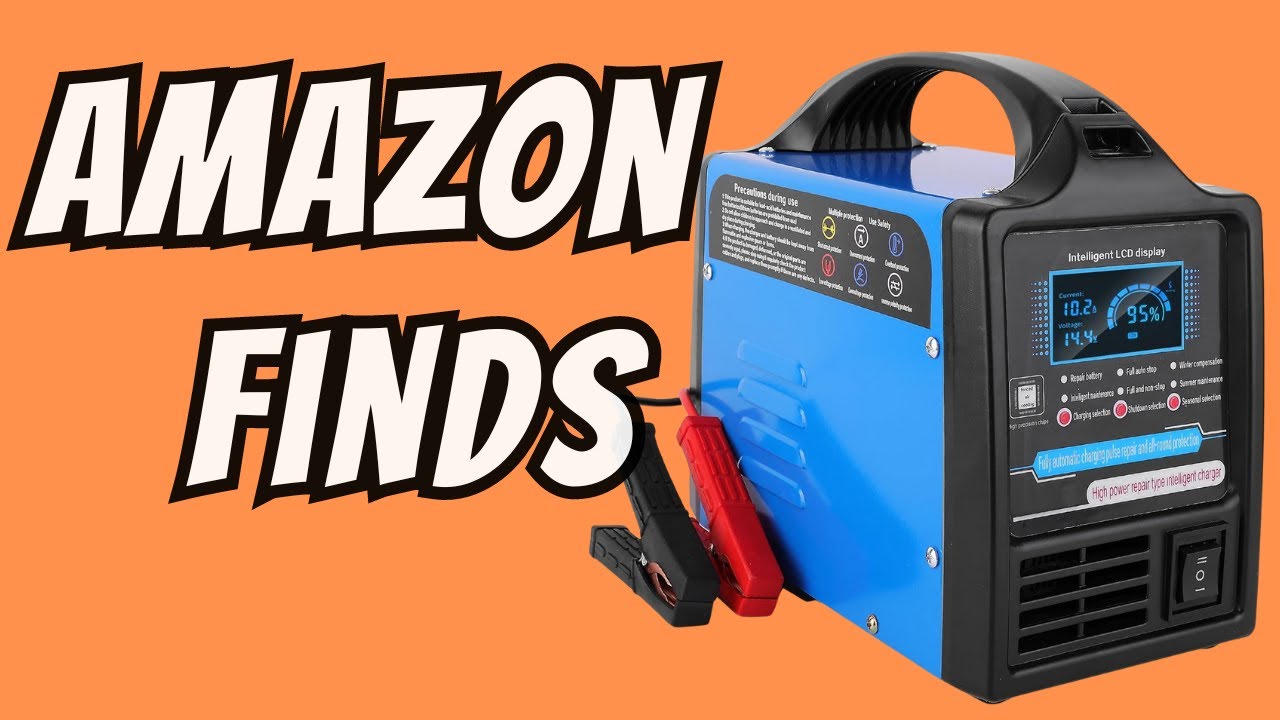 Amazon Finds | How to Repair Battery | 12V 24V Car Battery Charger