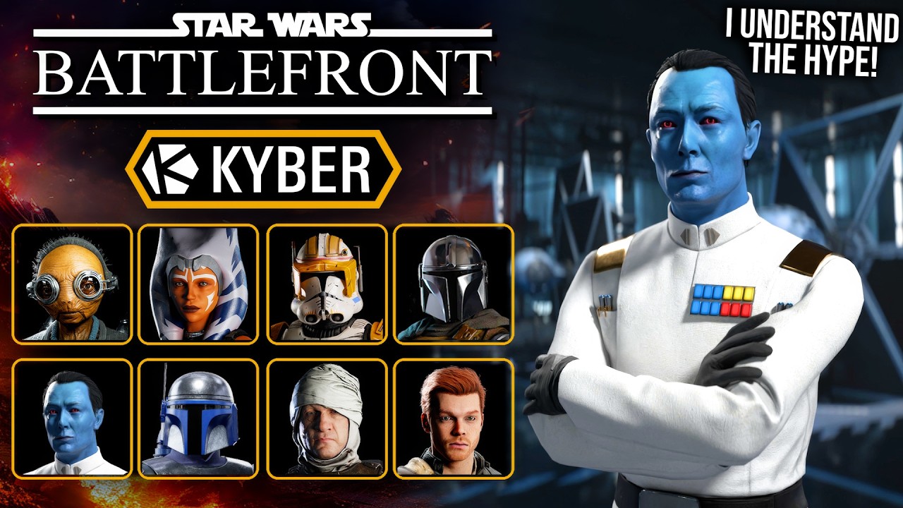 Oh... So this is why everyone said to check out Battlefront Kyber