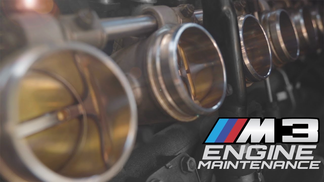 BMW e46 M3 throttle body and ICV maintenance
