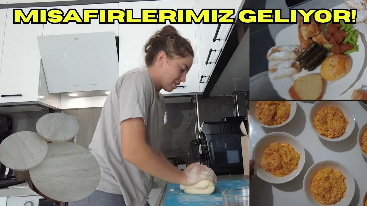 BENİ DAHA ÖNCE HİÇ BÖYLE GÖRMEDİNİZ! MİSAFİRLERİMİZE HAZIRLIK 👩🏻‍🍳