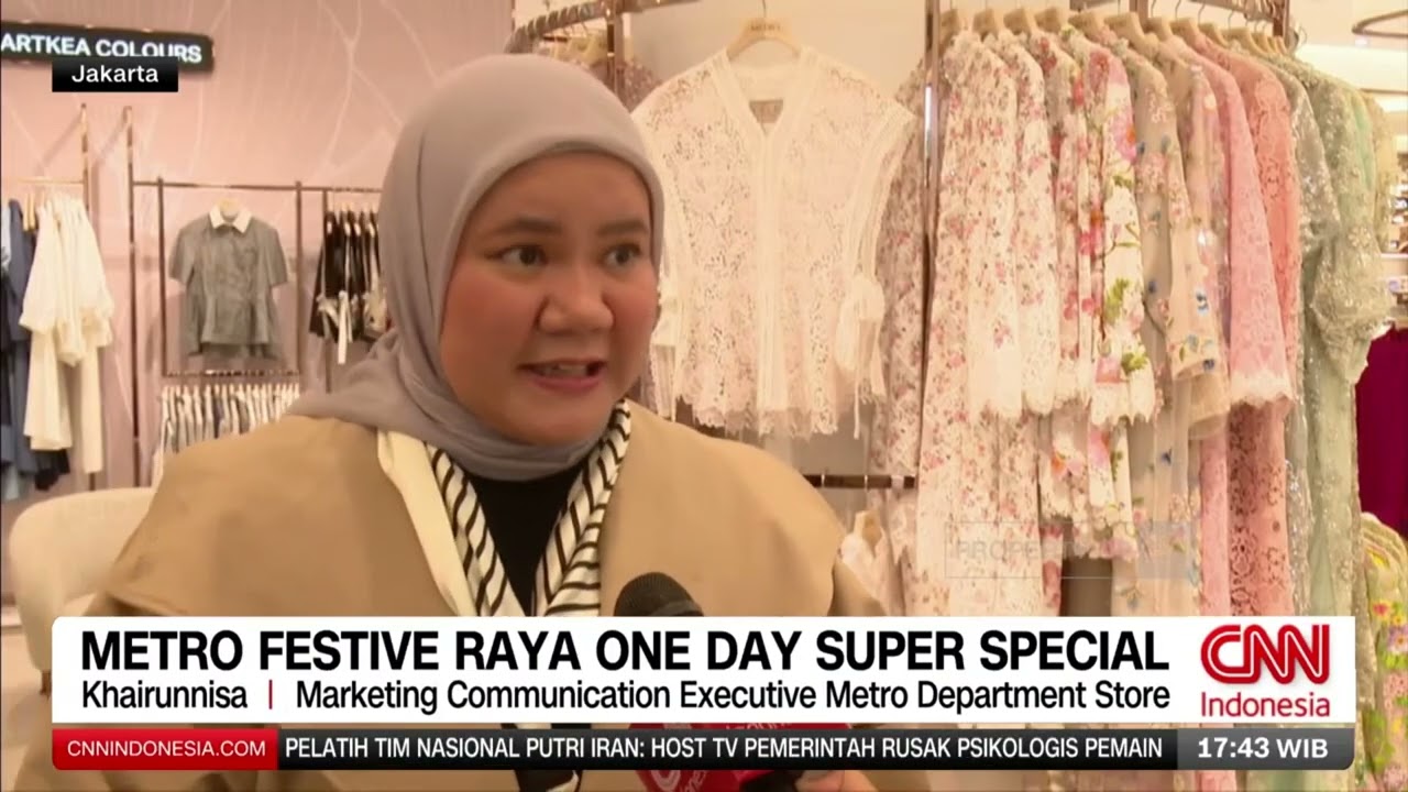 Metro Festive Raya, Diskon Besar Sambut Lebaran