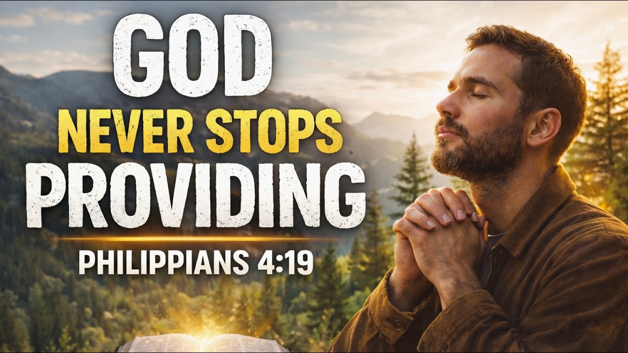 God Never Stops Providing | My God Will Supply All Your Needs (Philians 4:19)