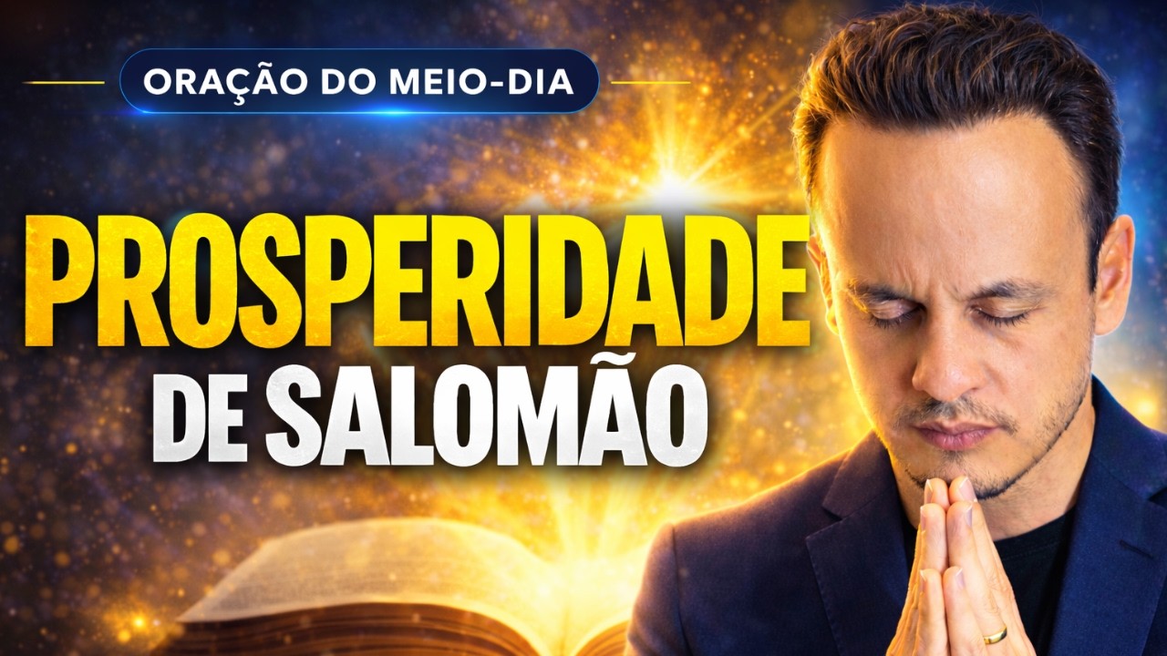 ORAÇÃO DE SALOMÃO, VOCÊ VAI VENCER PROBLEMAS FINANCEIROS