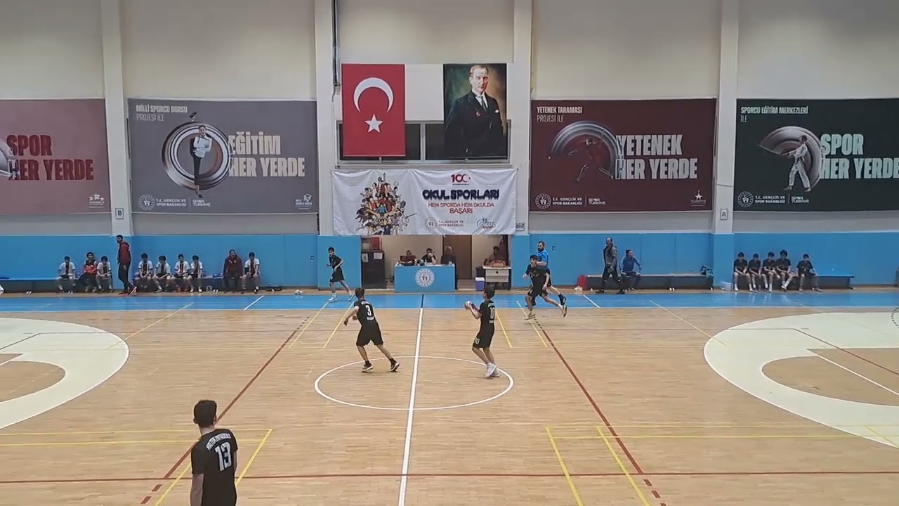 Türkiye Hentbol. Yıldız Erkek Finalleri, Hala Sultan Koleji (Kıbrıs) - Maltepe O.O. (Ankara)