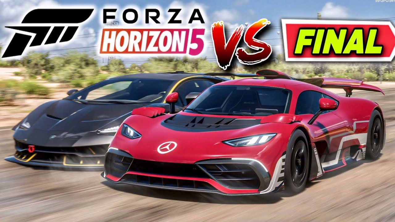 FINAL INÉDITO DE FORZA HORIZON 5 NO HALL DA FAMA !!! (Mercedes-AMG Project One)