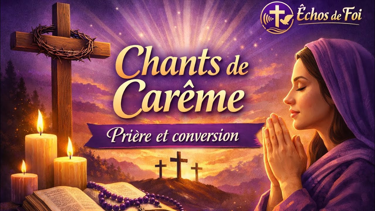 ✝️🎶Chants de Car&ecirc;me 2026 🙏 Pri&egrave;re Profonde pour la Conversion | Musique Chr&eacute;tienne Apaisante#car&ecirc;me 