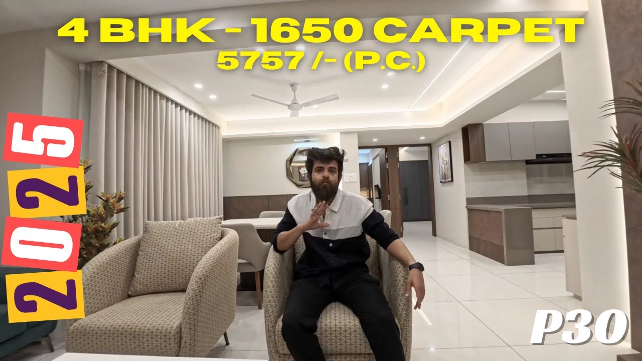 1650 CARPET || 5757 || RAJKOT || 4BHK || BEST PRICE DEAL