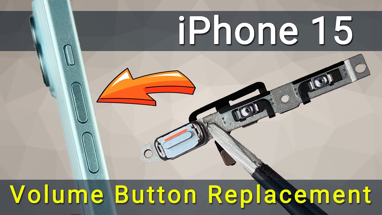Как легко заменить кнопку громкости на iPhone 15: пошаговое руководство!