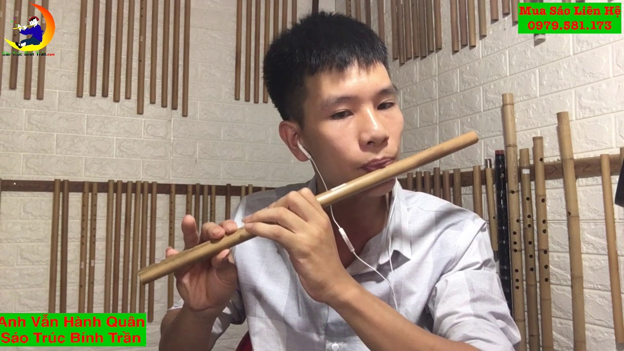 Anh Vẫn Hành Quân |Thử Sức Với Lưỡi Kép| - Sáo Trúc Bính Trần
