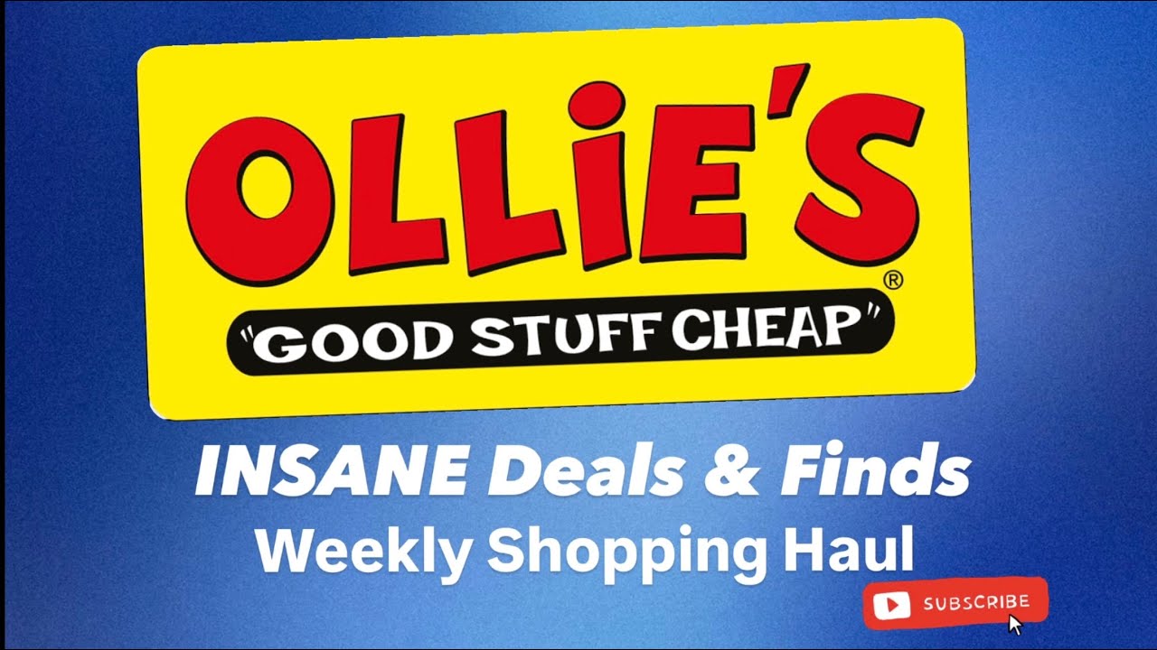 INSANE Deals at OLLIES’S BARGAIN OUTLET - Stock Up DEALS You Won’t Believe!