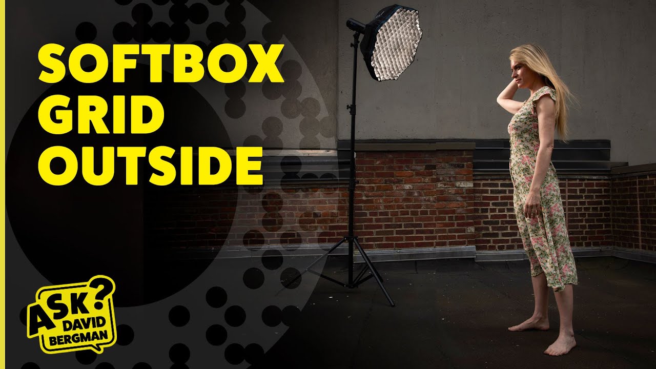 Softbox Grid for an Outdoor Shoot | Ask David Bergman