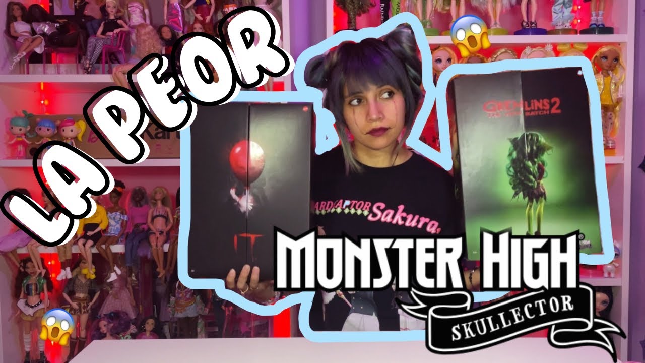 Ranking 😱De la PEOR Monster High Skullector a la MEJOR 😱