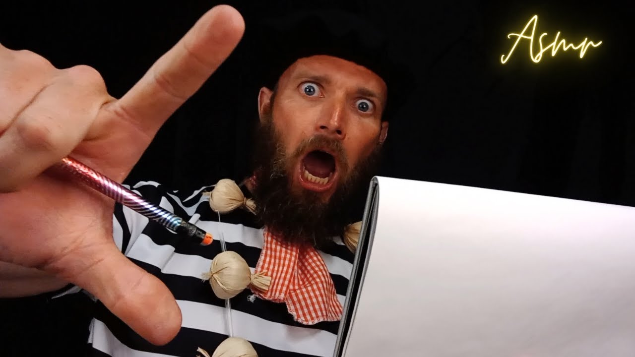 ASMR Roleplay | French Artist Draws Your MASSIVE D*CK ✏️