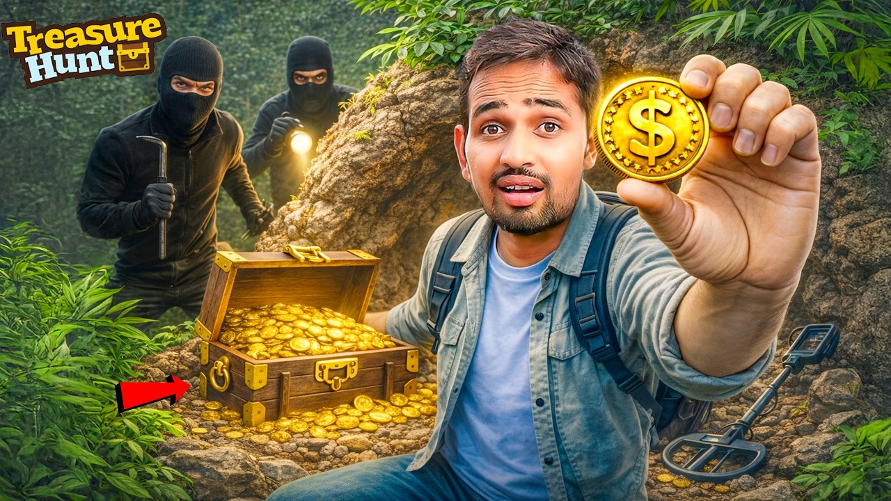 Jungle Treasure Hunt 😱 - सच में खजाना मिल गया || MR. INDIAN HACKER