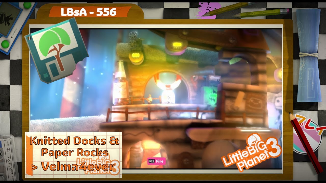 [LBsA - LBP3] 556 - Knitted Docks & Paper Rocks