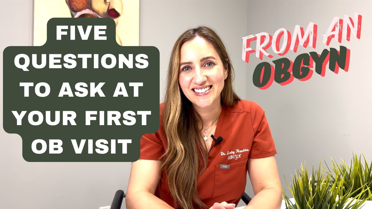 5 Things You Should Ask at Your First Prenatal Appointment!