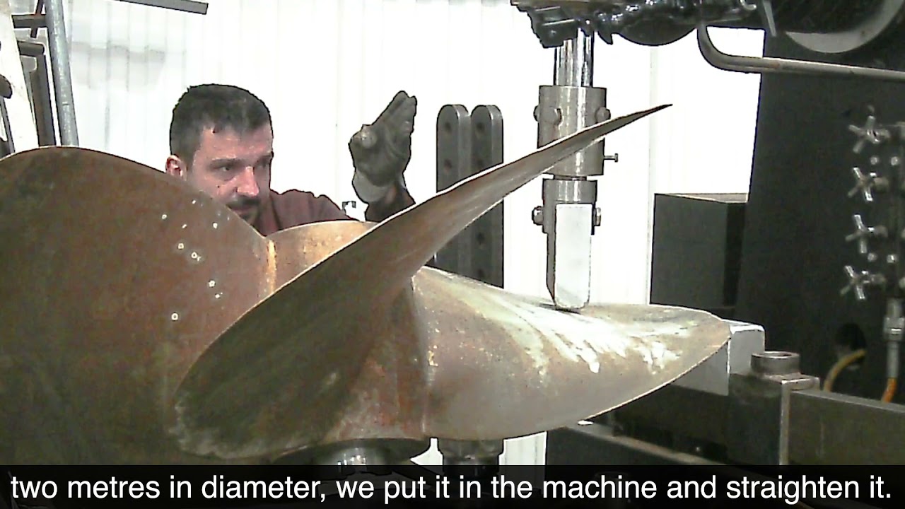 Reparación de hélices   Propellers Repair