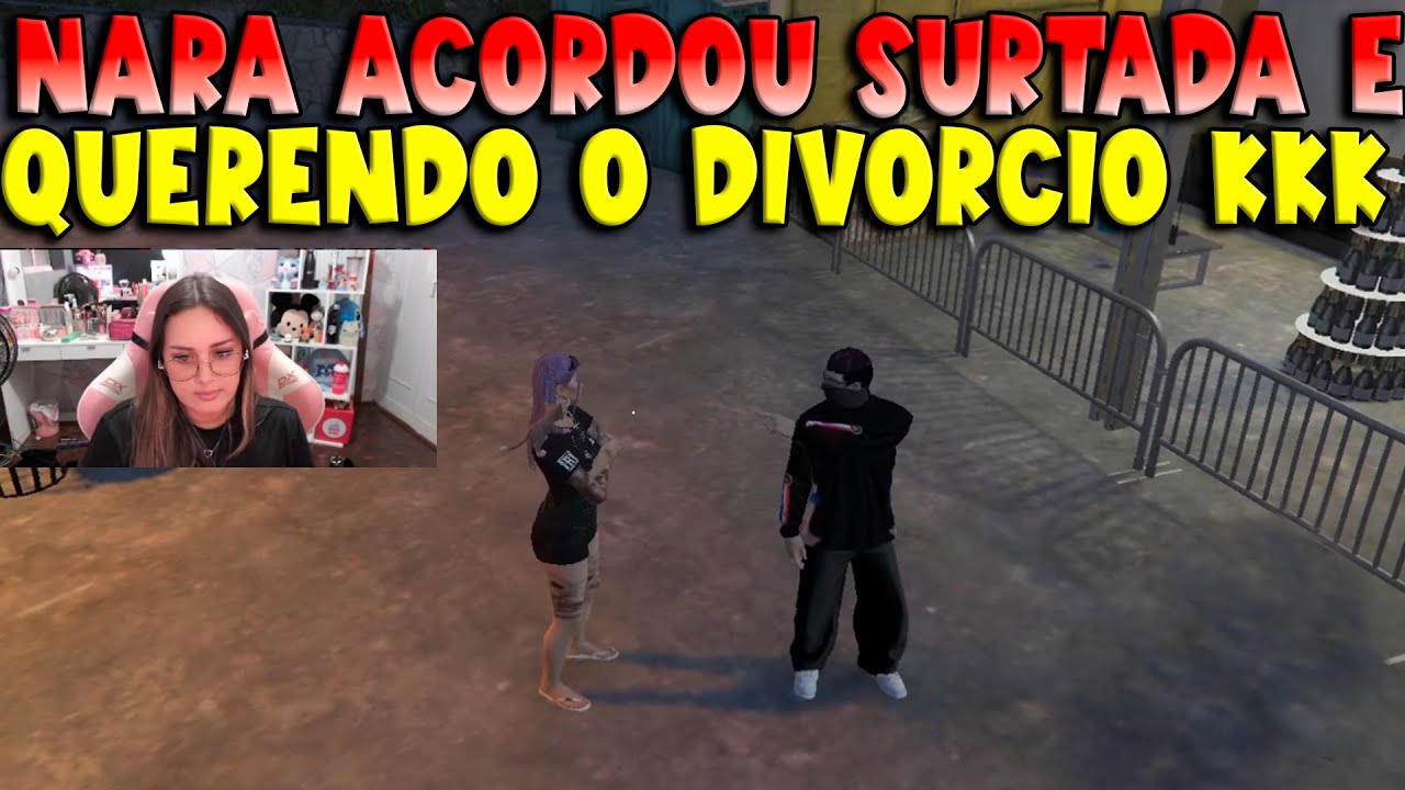 NARA ACORDOU SURTADA QUERENDO O DIVORCIO DO JAPONES KKKK - KOGA GTA RP CLIPS