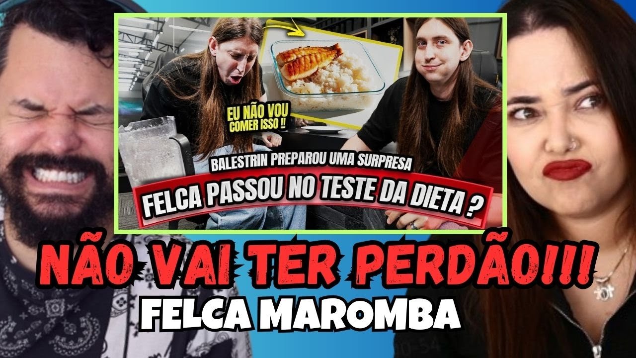 FELCA PROVANDO AS COMIDAS DE ATLETA - BALESTRIN PREPAROU UMA SURPRESA ! Renato Cariani ‹ REACT ›