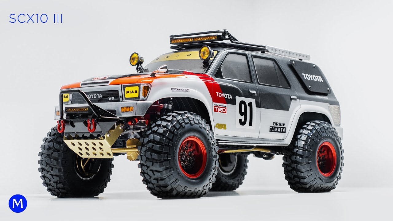 Building an RC: Axial SCX10 III Toyota 4Runner TRD 1991 (Time Lapse)