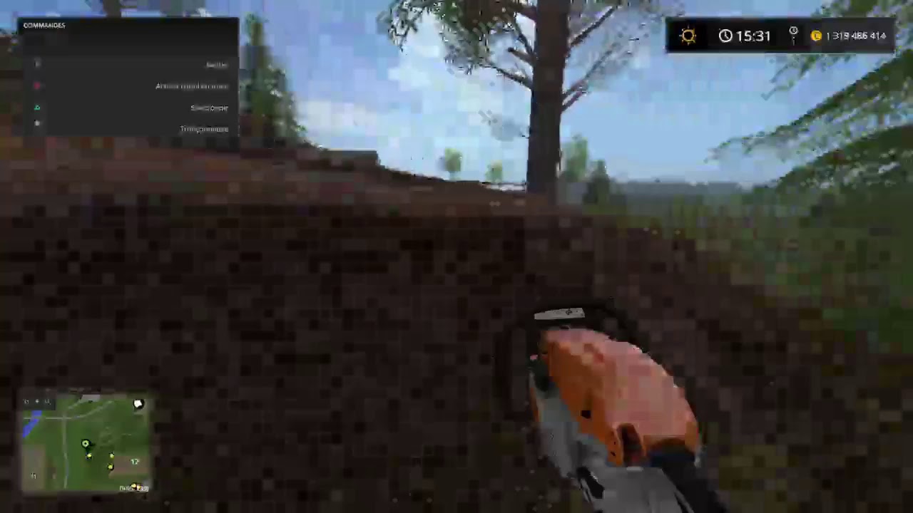 JOHN-RAMBO SUR FARMING simulator d&eacute;tente